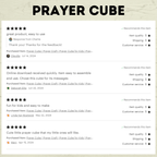 Prayer Cube Craft | Prayer Activities | Kids Crafts