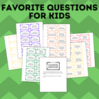 Fun Kid's Activity Cards Bundle