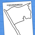 Book of Mormon Activity | Liberty Flag Printable | Book of Mormon Printable | Captain Moroni | Kids Printables | Primary | PDF download