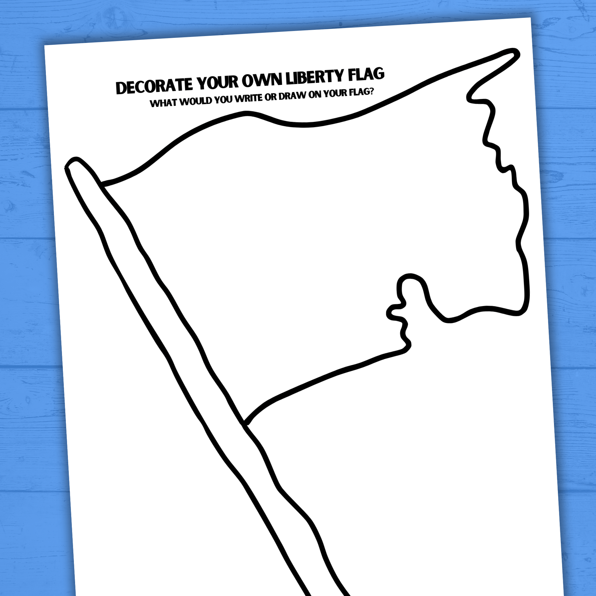 Book of Mormon Activity | Liberty Flag Printable | Book of Mormon Printable | Captain Moroni | Kids Printables | Primary | PDF download