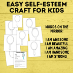 Confidence Craft | Self-esteem Craft for Kids | Kids Craft | Positive Kids | Happy Kids | Confident Kids | Confidence Activities