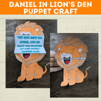 Bible Characters Coloring Page, Kid's Bible Lessons, Sunday School Craft, Daniel in the Lion's Den