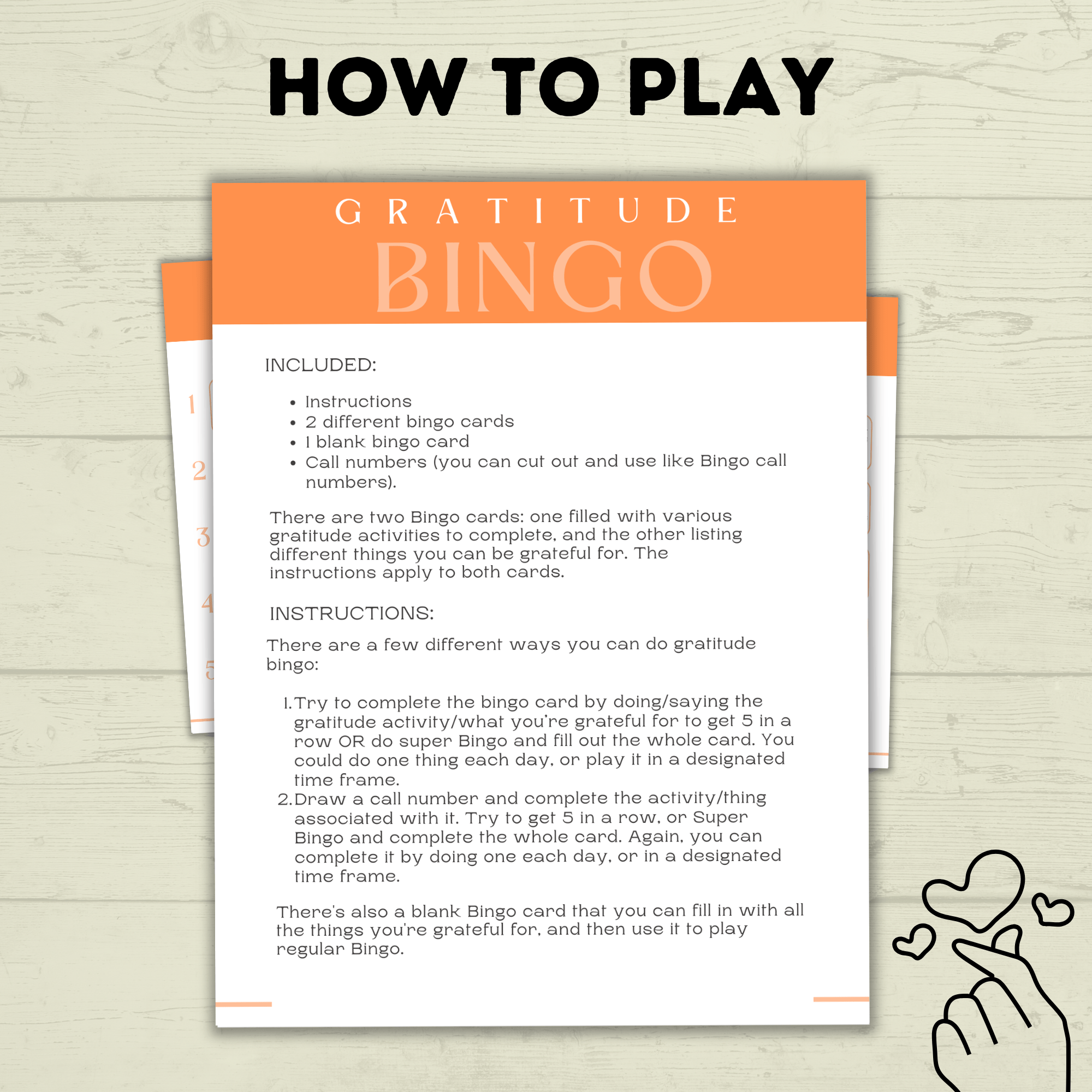Gratitude Bingo for Kids | Bingo for Kids | Gratitude Game | Thanksgiving Game | Grateful Game | Thankful Game| PDF digital download