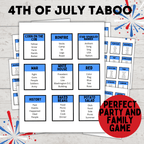 4th of July Taboo Game for Kids and Adults | Games for Kids