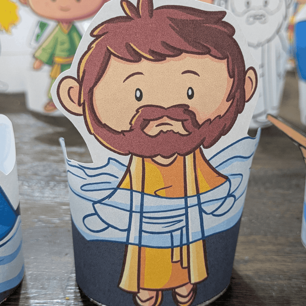 Jonah and the Whale, Biblical Characters Craft, Bible Story Lessons, Kids Ministry, Sunday