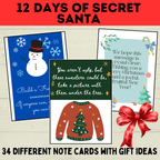 Christmas Gifts | 12 Days of Secret Santa for Kids | Christmas Games | Christmas Activities for Kids | Secret Santa | Christmas Cards |