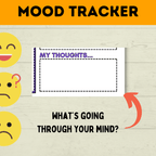 Feelings Chart | Mood Tracker | How are you feeling? | Mood Chart | Kids feelings | Emotions Chart | Kids Mental Health Printable Chart