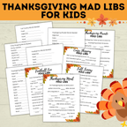 The Mega Kids Thanksgiving Activity and Crafts Bundle