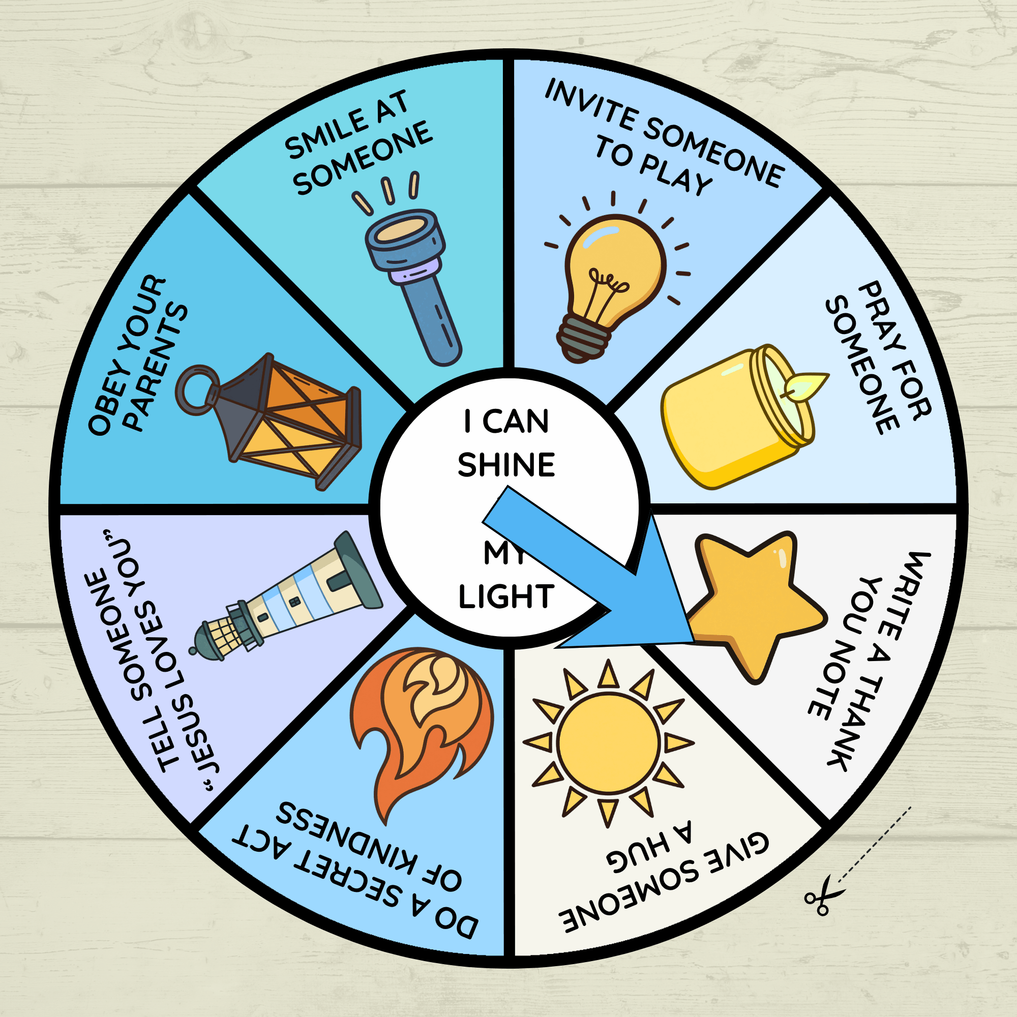 Shine My Light Craft, Matthew 5 Lesson, Bible Crafts, Sunday School Crafts, Spinner Craft, Christian Craft, Homeschool, Shine Your Light