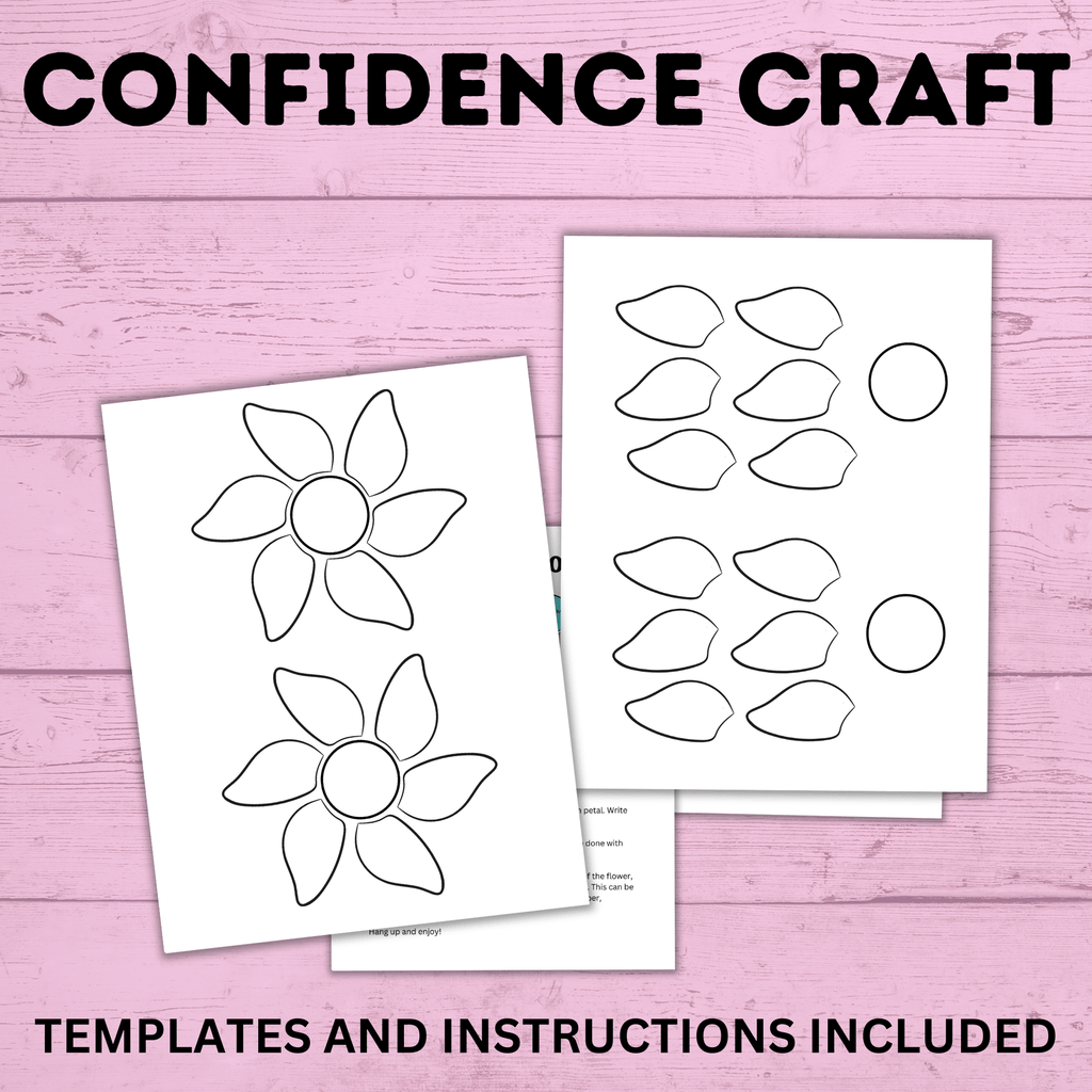 Confidence Craft for Kids | Kids Craft | Confidence Flower