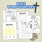 Kids Bible Games, Christian Printables, PDF, Sunday School Digital Download, Children's Ministry, Church New Testament
