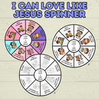 I  Can Love Like Jesus Craft, Valentine's Day Christian Craft, Sunday School Craft, Bible Craft, Bible Lesson