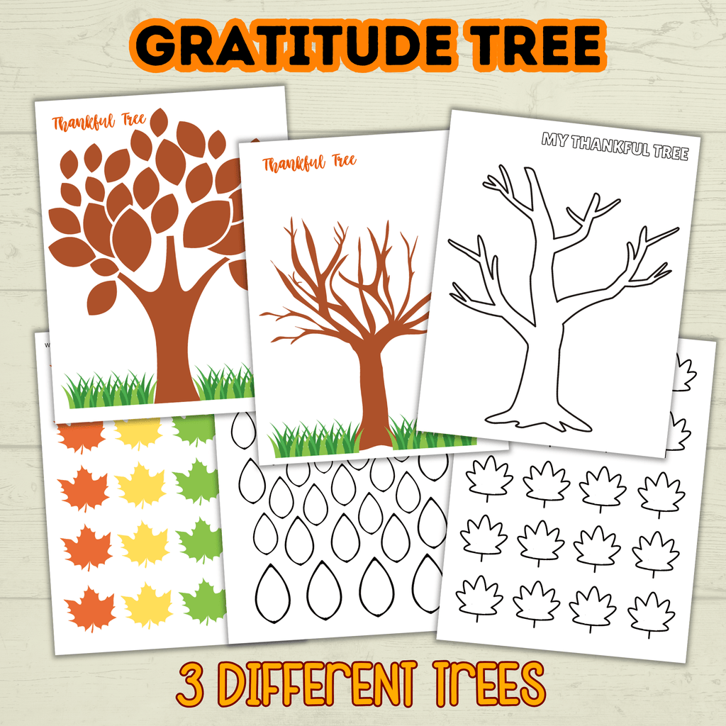 The Mega Kids Thanksgiving Activity and Crafts Bundle