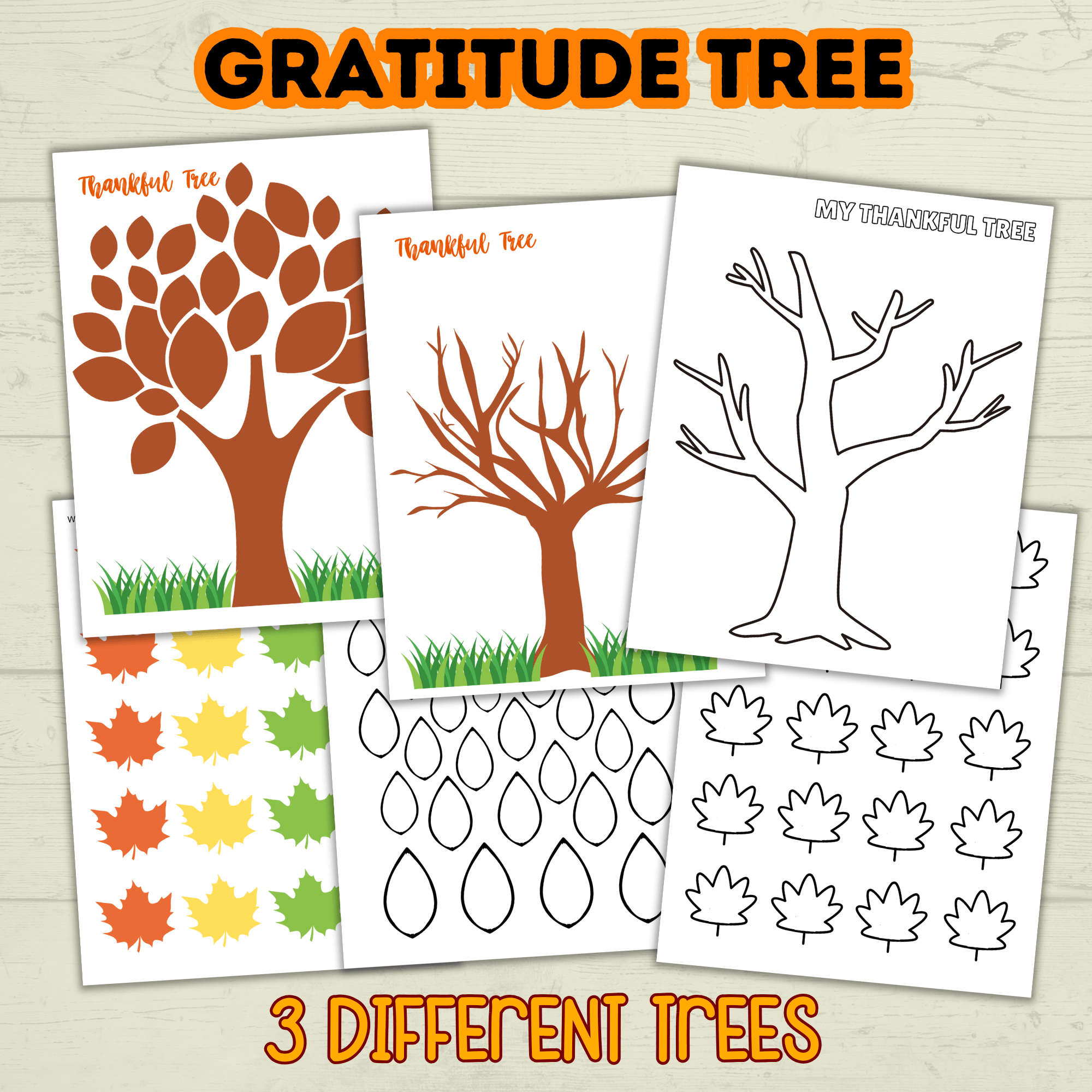 The Mega Kids Thanksgiving Activity and Crafts Bundle