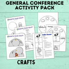General Conference Activity Pack for Kids | Activity Pages for Kids | Kids Printables | Conference Printables | PDF download | Church