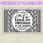 Christian Placemats for Kids and Adults