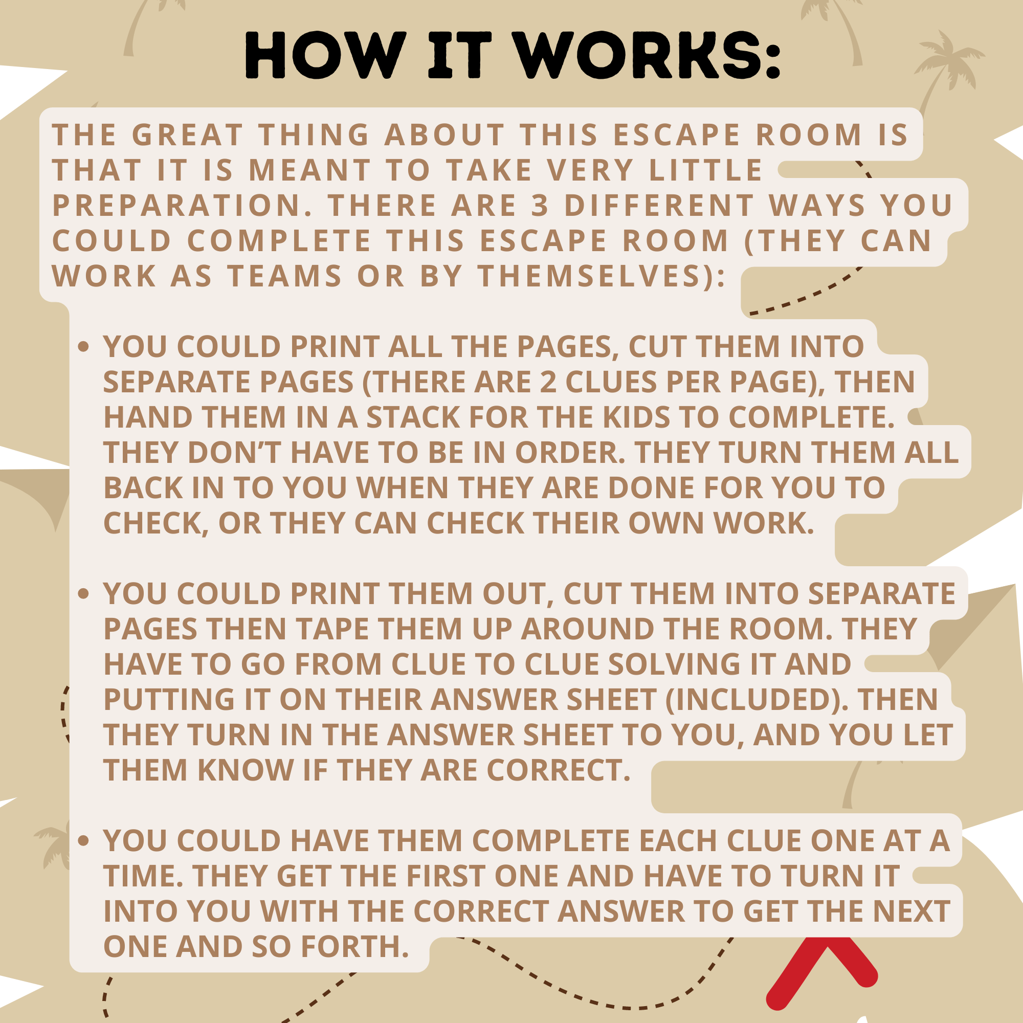 Ancient Treasure Escape Room for Kids Ages 9-13 No Prep Work | Kids Games | Kids Escape Rooms | Physical Escape Room | No Prep Escape Room