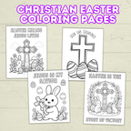 Christian Easter Coloring Pages for Kids and Family