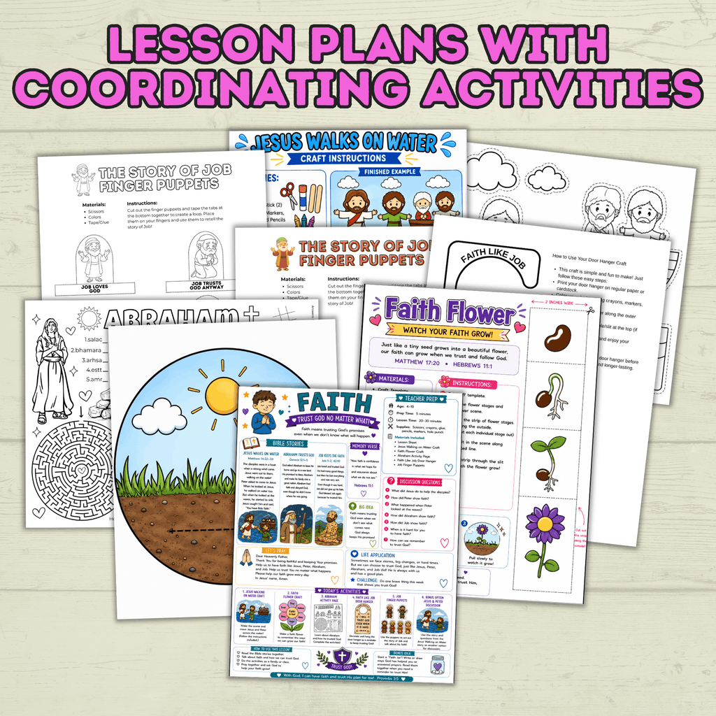 Ultimate Sunday School Lesson Library, Bible Lesson, Bible Crafts, Bible Activities, Sunday School Crafts, Kids Crafts, Holiday, Homeschool
