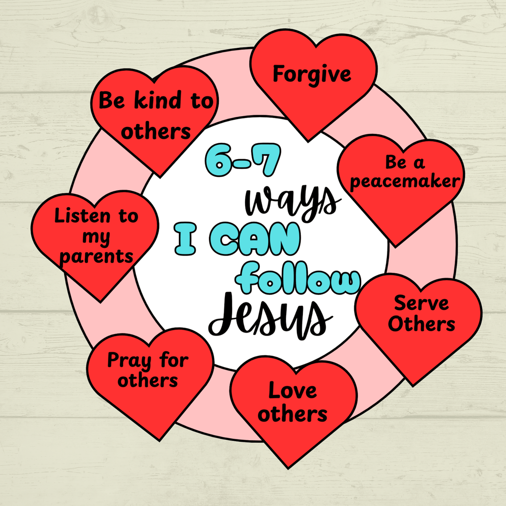 67 Craft, 67 Christian Craft for Kids, Sunday School Craft, I Love Jesus Craft, 67 Kids Activity, Christian Wreath, 67 Coloring Page