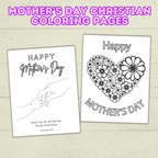 Mother's Day Christian Coloring Pages