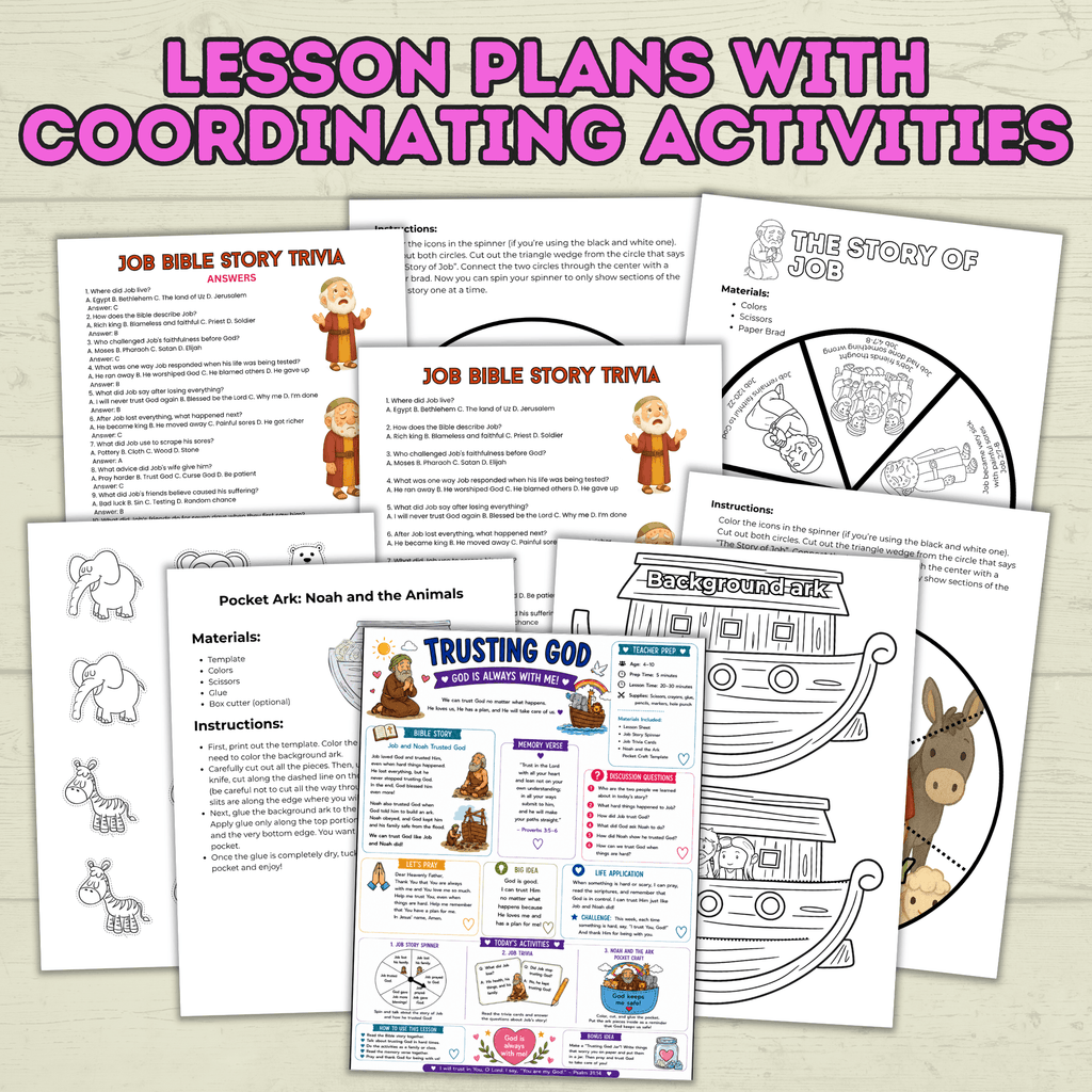 Ultimate Sunday School Lesson Library, Bible Lesson, Bible Crafts, Bible Activities, Sunday School Crafts, Kids Crafts, Holiday, Homeschool