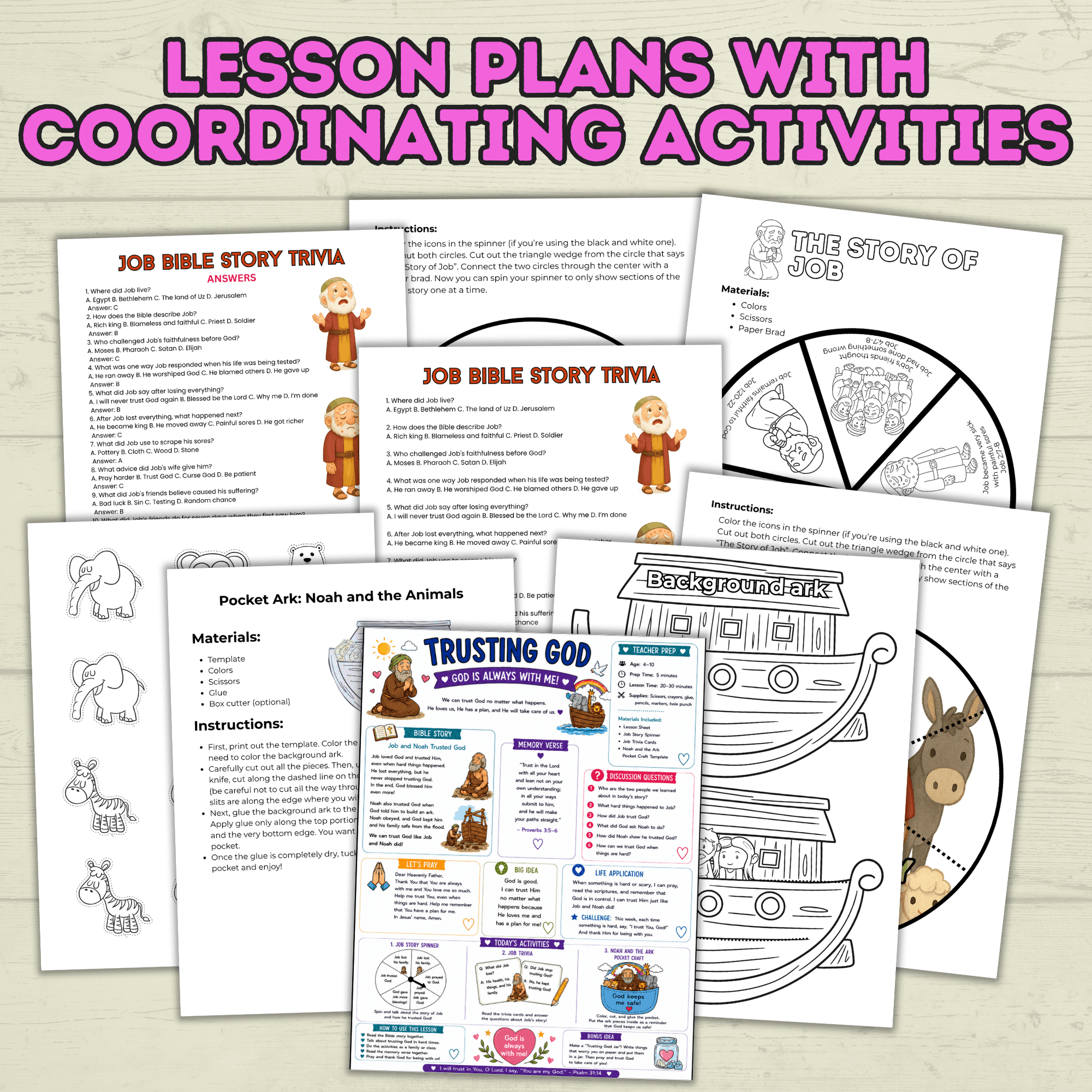 Ultimate Sunday School Lesson Library, Bible Lesson, Bible Crafts, Bible Activities, Sunday School Crafts, Kids Crafts, Holiday, Homeschool