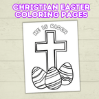 Christian Easter Coloring Pages for Kids and Family