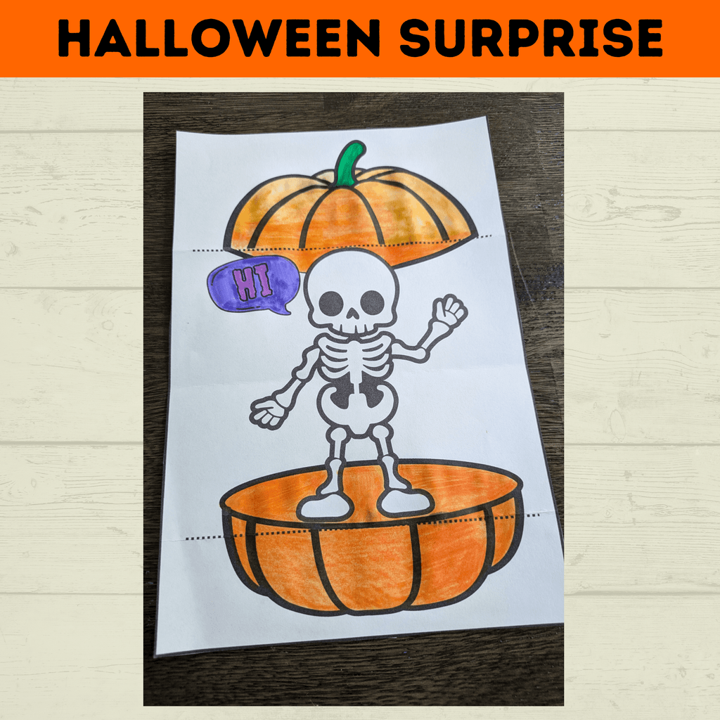 Surprise Craft | Halloween Craft | Halloween Surprise Craft | Kids Craft | Party Craft | Coloring Pages | Halloween Printables | Toddler