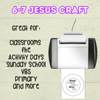 67 Craft, 67 Christian Craft for Kids, Sunday School Craft, I Love Jesus Craft, 67 Kids Activity, Christian Wreath, 67 Coloring Page