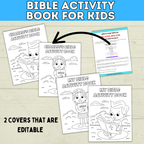 Bible Games | Bible Activity Sheets | Bible Placemat Activity Sheets | Bible Activity Pages for Kids | Homeschool | Vacation Bible School