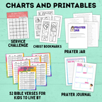 Ultimate Christ Printables Pack for Kids | Christ Printables | Christ Crafts | Prayer Crafts | Church Crafts | Sunday School | Christ