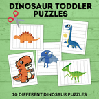 Dinosaur Puzzles for Toddlers | Dinosaur Games | Dinosaur Activity | Toddler Activity