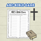 Kids Bible Games, Christian Printables, PDF, Sunday School Digital Download, Children's Ministry, Church New Testament