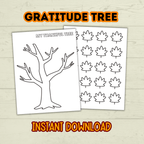 Gratitude and Thankful Tree Craft for Kids