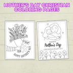 Mother's Day Christian Coloring Pages