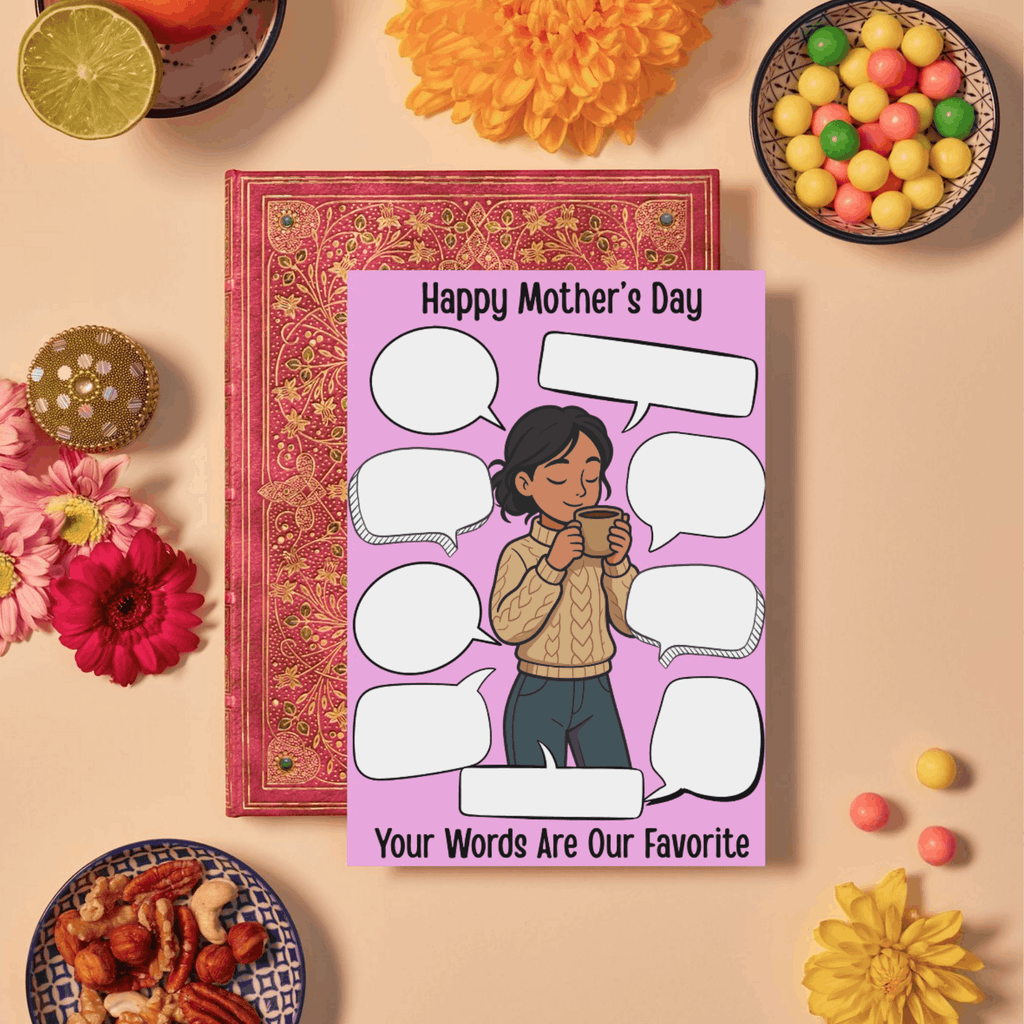 Funny Mother's Day Card, Mother Quote, Mom Quotes, What Mom Says, Humor Mom Card, Mom Gift, Family Card, Wife Card, Card from Siblings