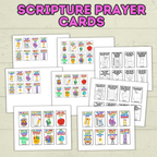 Back to School Prayer Cards, Scripture Verse Cards, Christian cards, Kids Prayer Card, First Day of School, Lunchbox Cards, Mini Prayer Card