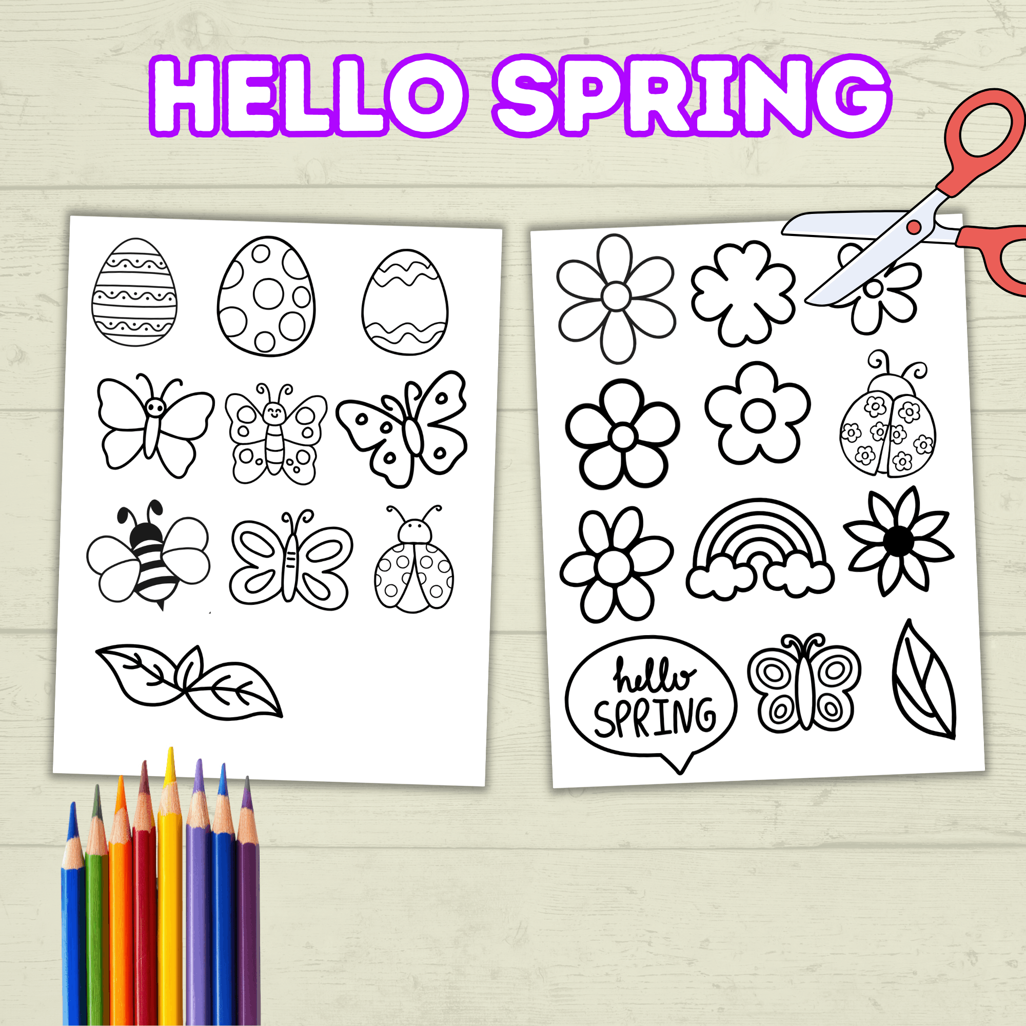 Jesus Spring Wreath, Cut and Paste, Sunday School Craft, Homeschool, With Jesus We Bloom, VBS
