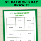 St. Patrick's Day Pictionary for Kids | Kids Games | Classroom Games