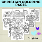 Inspirational Christ Coloring Pages