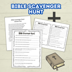 Kids Bible Games, Christian Printables, PDF, Sunday School Digital Download, Children's Ministry, Church New Testament