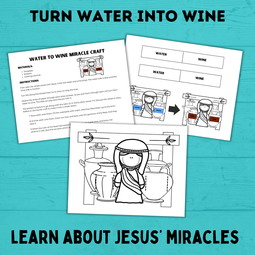 Sunday School Activities | Sunday School Crafts Bundle | Sunday School Lesson | Sunday School Printable | Bible Activities for Kids | VBS |
