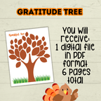 Gratitude and Thankful Tree Craft for Kids