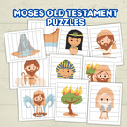 Moses Coloring Pages, Moses Activity Pack, Sunday School Activity, Bible Lesson, Old Testament, Genesis, Christian Craft, Moses and Exodus