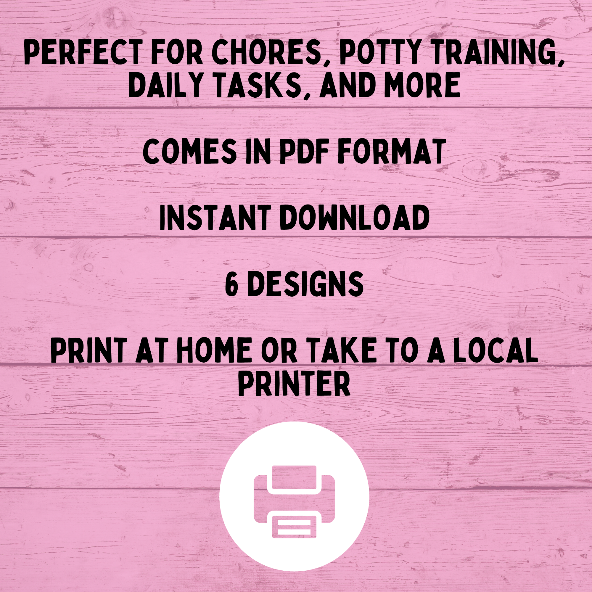 Unicorn Reward Chart for Kids | Sticker Chart for Kids | Toddler Chore Chart