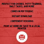 Car Reward Chart for Kids and Toddlers | Reward Chart | Chore Chart for Kids | Printable reward chart | Kids Printable | Kid's Chart