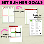 Summer Planner | Summer Schedule | Summer Activities | Summer Printable | Summer Fun | Chore Chart | Sample Schedule | Activity Ideas