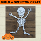 Skeleton Craft | Build a Skeleton | Halloween Craft | Kids Craft Template | Classroom Craft | Party Craft | Halloween Printables for Kids