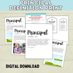 Principal Gift | Principal Day | Principal Appreciation | Principal Office | Principal Card | School Principal | School Gift | Office Decor